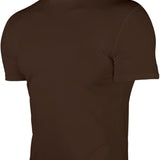 Men’s Tight Fit T-Shirt | Turtleneck, Short Sleeve