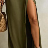 Lucia - Stylish Asymmetrical Maxi Dress