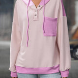 Seraphine - Elegant casual hoodie jacket with drawstring