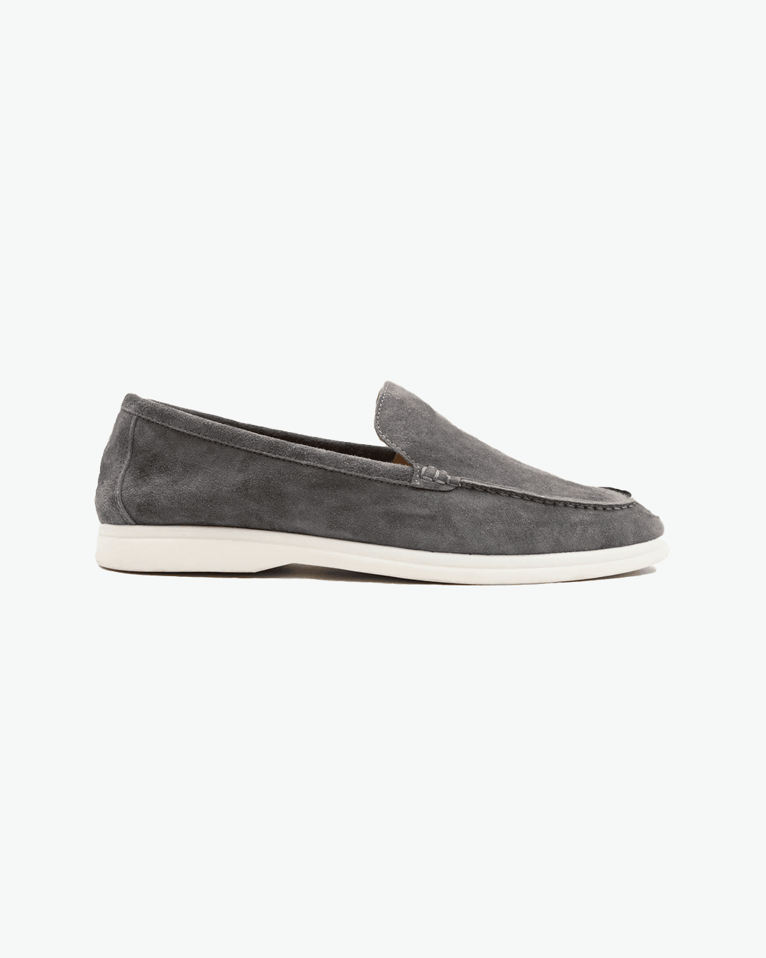 Riviera loafer in grey suede