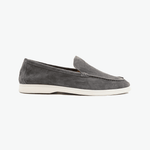 Riviera loafer in grey suede