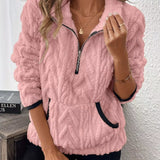 Savana - Stylish Cozy Half-Zip Sweater
