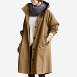 Women's Stylish Waterproof Raincoat Jacket for Women | Lightweight, Breathable, Versatile