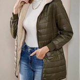 Jannah - Quilted jacket with cosy fleece lining