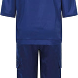 Women’s Satin Co Ord Set | Glossy, Cargo Trousers