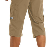 Men's Work Shorts | Long, Cargo Pockets