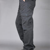 Men's Work Cargo Pants | Baggy, Zip Pockets