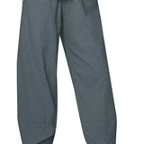 Women's Summer Pants | Cropped, Asymmetrical Hem