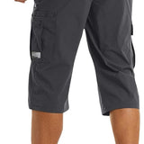 Men's Work Shorts | Long, Cargo Pockets