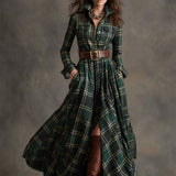 Scarlett | Belted Shirt Dress