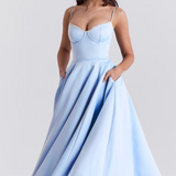 Chic Satin Evening Dress for Special Occasions