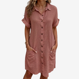Chloé™ Elegant Shirt Dress