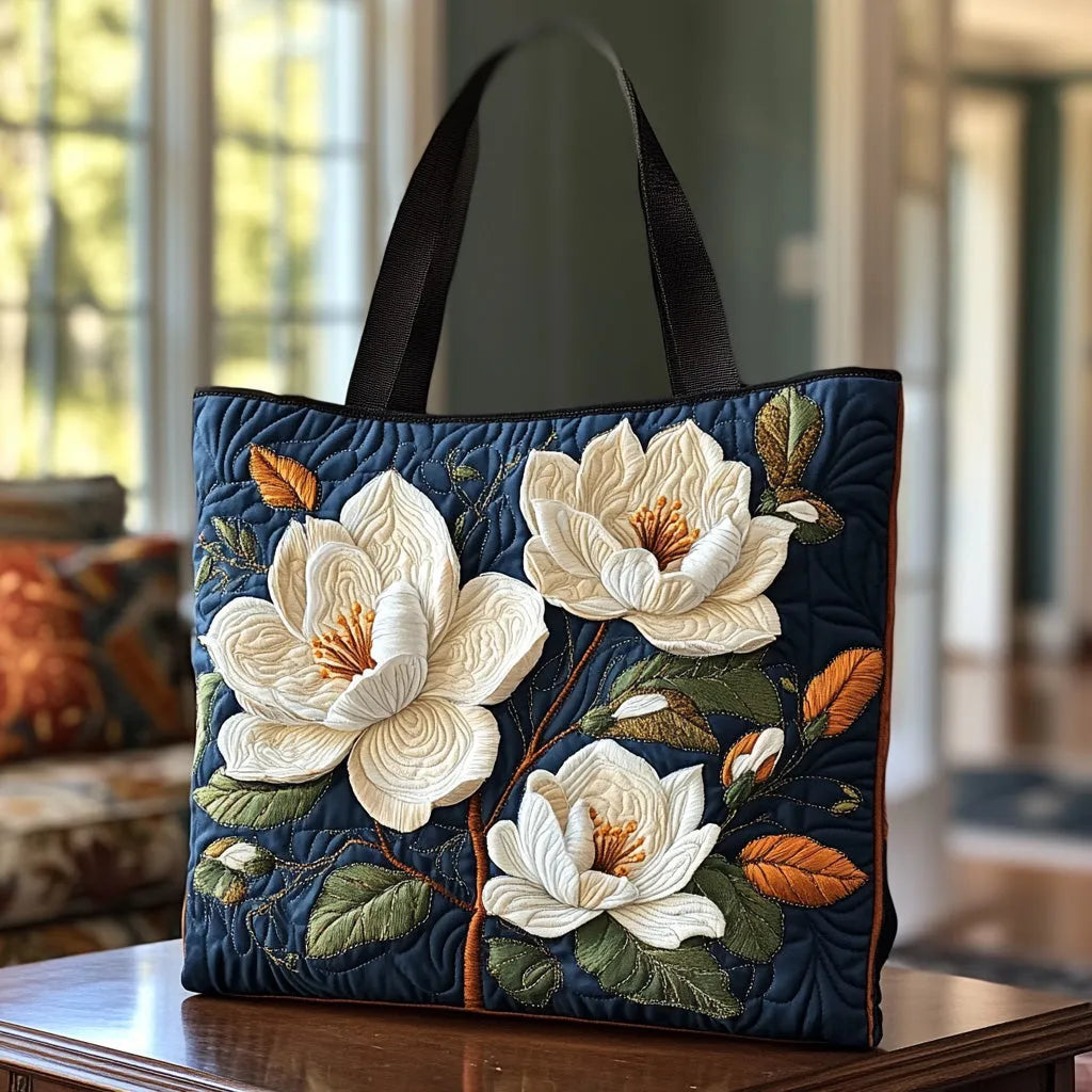 Magnolia Handmade Quilted Tote Bag