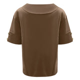 Women's Summer Tunic Top | Linen, V-Neck