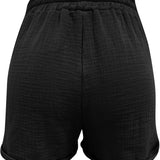 Women's Summer Shorts | Drawstring, Relaxed Fit