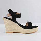 Women’s Summer Wedge Espadrilles | Open Toe, Ankle Strap