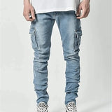 Men's Cargo Jeans | Stacked, Tapered Fit