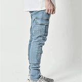 Men's Cargo Jeans | Stacked, Tapered Fit