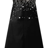 Women's Sparkly Evening Party Dress | Maxi