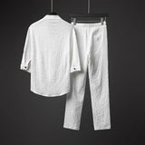 Men's Summer Two Piece Set | Relaxed, Trouser & Top