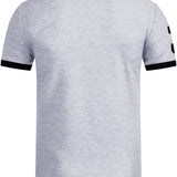 Men’s Sporty Polo Shirt | Contrast Trim, Short Sleeve
