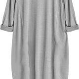 Women Summer Plus Size Dress | Tunic, Sleeves