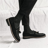 Men’s Summer Loafers | Suede, Tassel Accent