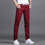 Men's Casual Chino Pants | Slim Fit, Black Stretch