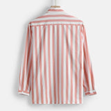 Men's Summer Striped Shirt | Checked, Long Sleeve