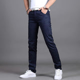 Men's Casual Chino Pants | Slim Fit, Black Stretch