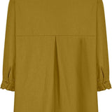 Women’s Vintage Summer Shirt | Long Sleeve, Ruffled