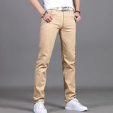Men's Casual Chino Pants | Slim Fit, Black Stretch