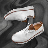 White Ultra-Comfort Breathable Sneakers