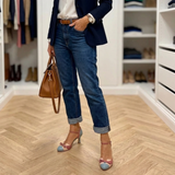 Giulia | Classic Vintage Sandals with Sturdy Heel