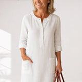 EVI | Everyday Casual Women's Dress with a Relaxed Fit and Timeless Style