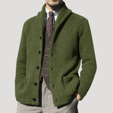 Jace | Wool cardigan coatigan winter jacket