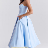 Chic Satin Evening Dress for Special Occasions
