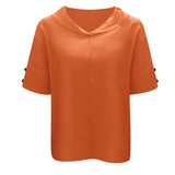 Women's Summer Tunic Top | Linen, V-Neck