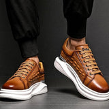 Men’s Summer Sneakers | Platform, Textured Design