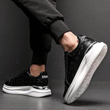 Men’s Summer Sneakers | Platform, Textured Design