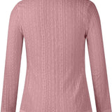 Women’s Summer Crochet Knit Cardigan | Lightweight, Long Sleeve