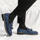 Men’s Summer Loafers | Suede, Tassel Accent