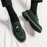 Men’s Summer Loafers | Suede, Tassel Accent