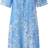 Women's Boho Floral Summer Dress | Maxi