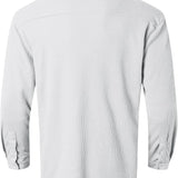 Men's Summer Casual Shirt | Lightweight, Long Sleeve