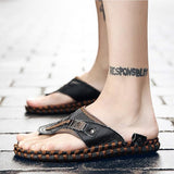 Men's Summer Handcrafted Sandals | Flip Flop, Stitched Sole