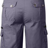 Men's Cargo Shorts | Work, Zipper Pockets