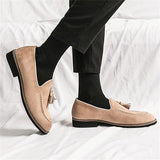 Men’s Summer Loafers | Suede, Tassel Accent