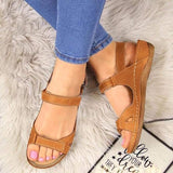 Women’s Summer Casual Sandals | Open Toe, Hook & Loop