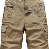 Men's Cargo Shorts | Work, Zipper Pockets